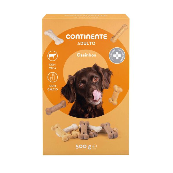Snack para Cão Adulto Ossinhos Continente
