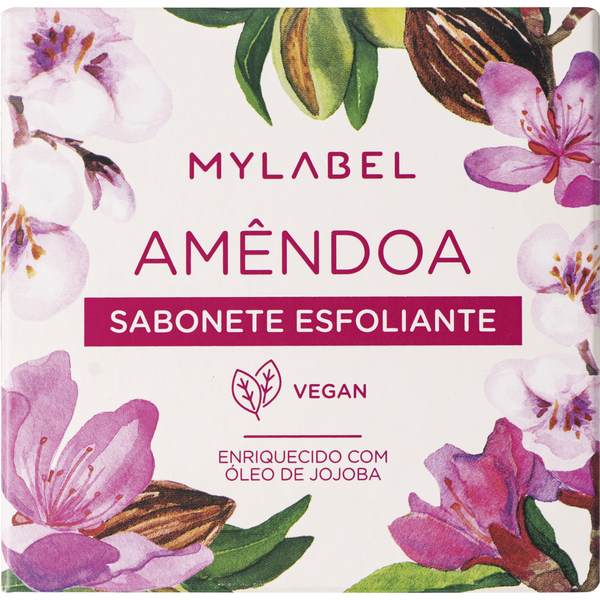 Sabonete Sólido Esfoliante Amêndoa MyLabel