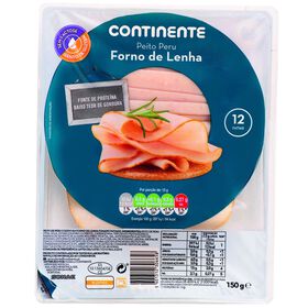 Fiambre de Peito de Peru Forno de Lenha Fatiado Fiambre de Peito de Peru Forno de Lenha Fatiado
