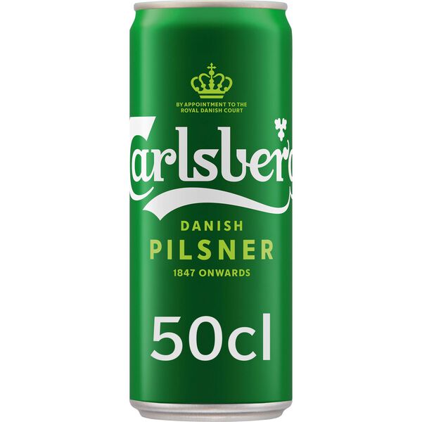Cerveja em Lata com Álcool Carlsberg