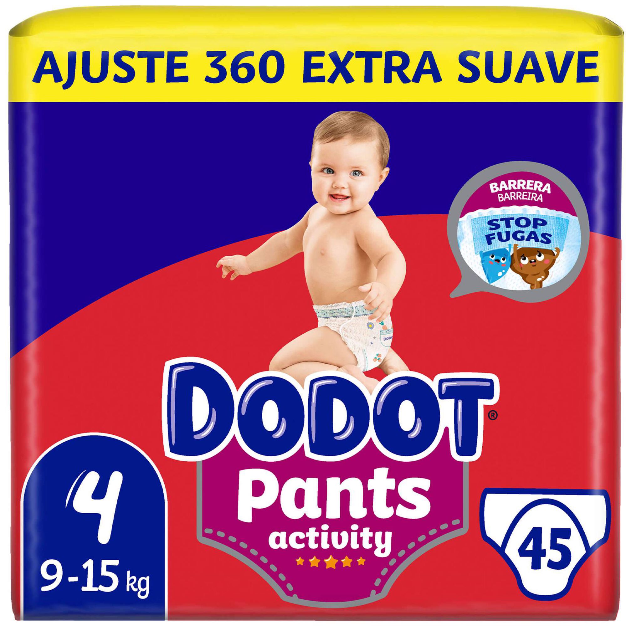 Fraldas Cueca Pants Activity Extra 9-15kg T4 Fraldas Cueca Pants Activity Extra 9-15kg T4