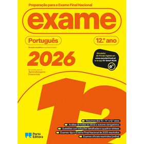 Preparação para o Exame Final Nacional 2026 - Português - 12.º Ano Preparação para o Exame Final Nacional 2026 - Português - 12.º Ano