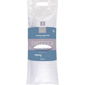 Almofada Fibra Baixa Firme 45x60cm Almofada Fibra Baixa Firme 45x60cm