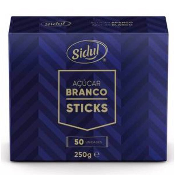 Açúcar Branco 50 Sticks Sidul