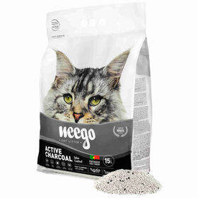 Areia Aglomerante Bentonite Natural Active Charcoal Weego