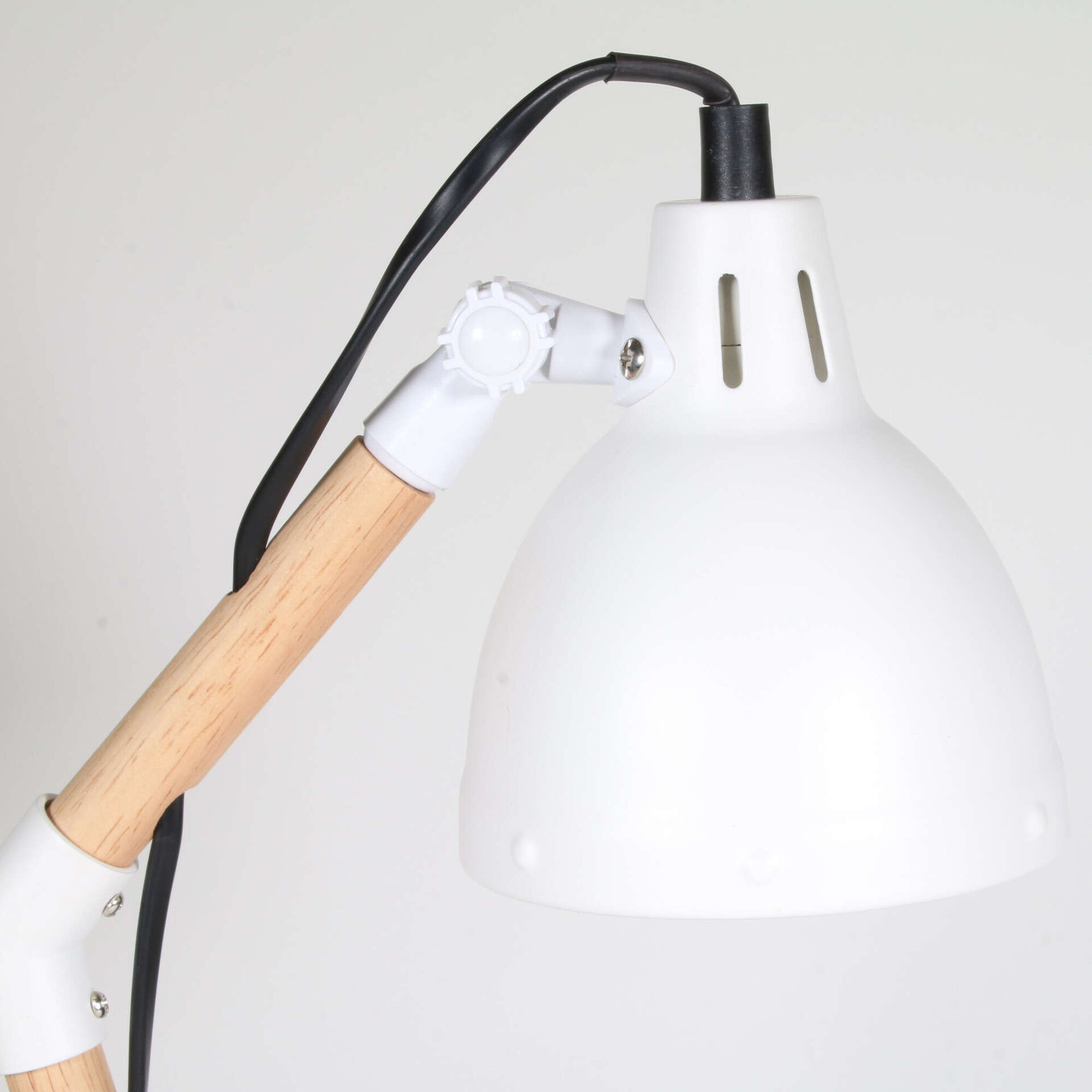 Candeeiro de Mesa Metal Preto 