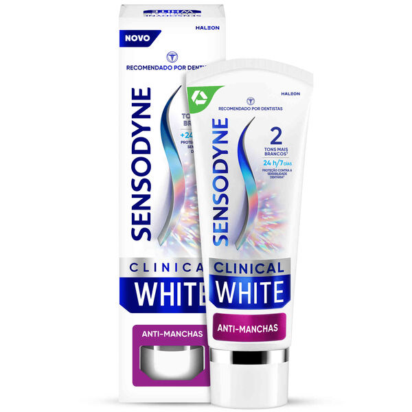 Pasta de Dentes Clinical White Anti-Manchas Sensodyne