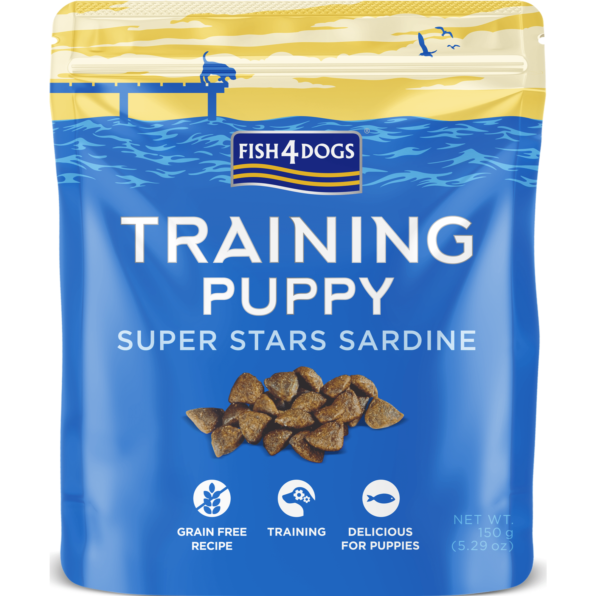 Biscoito para C&atilde;o J&uacute;nior de Sardinha Fish4Dogs