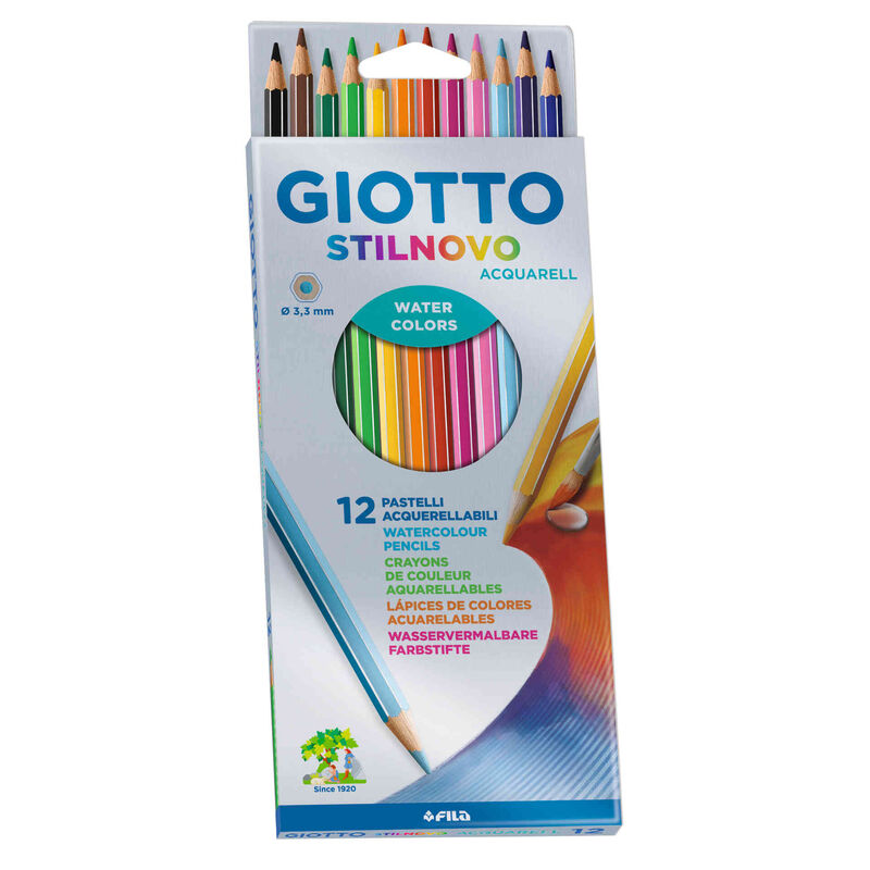 Aguarelas em Lápis Stilnovo Acquarell Giotto