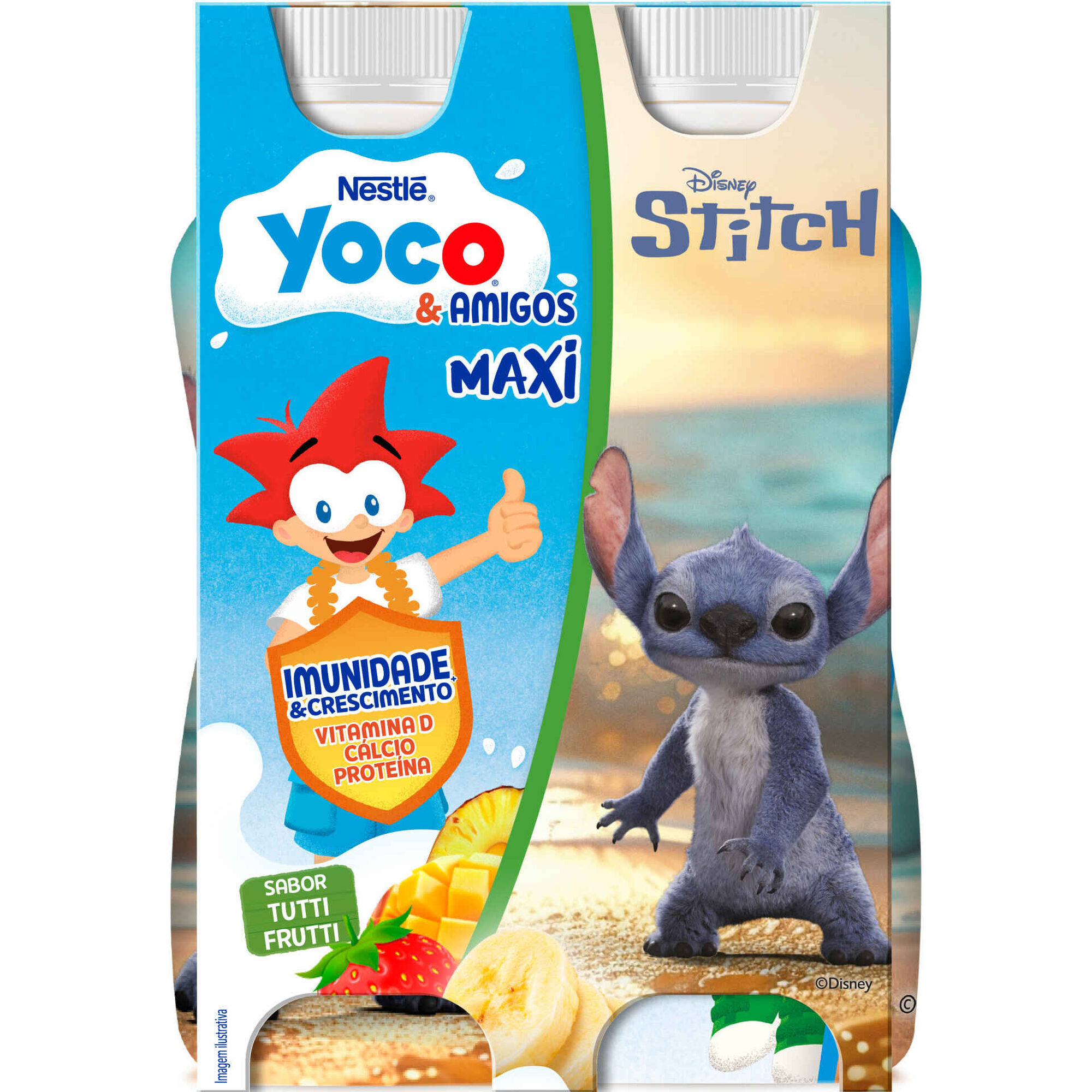 Iogurte Líquido Maxi Tutti Frutti Infantil