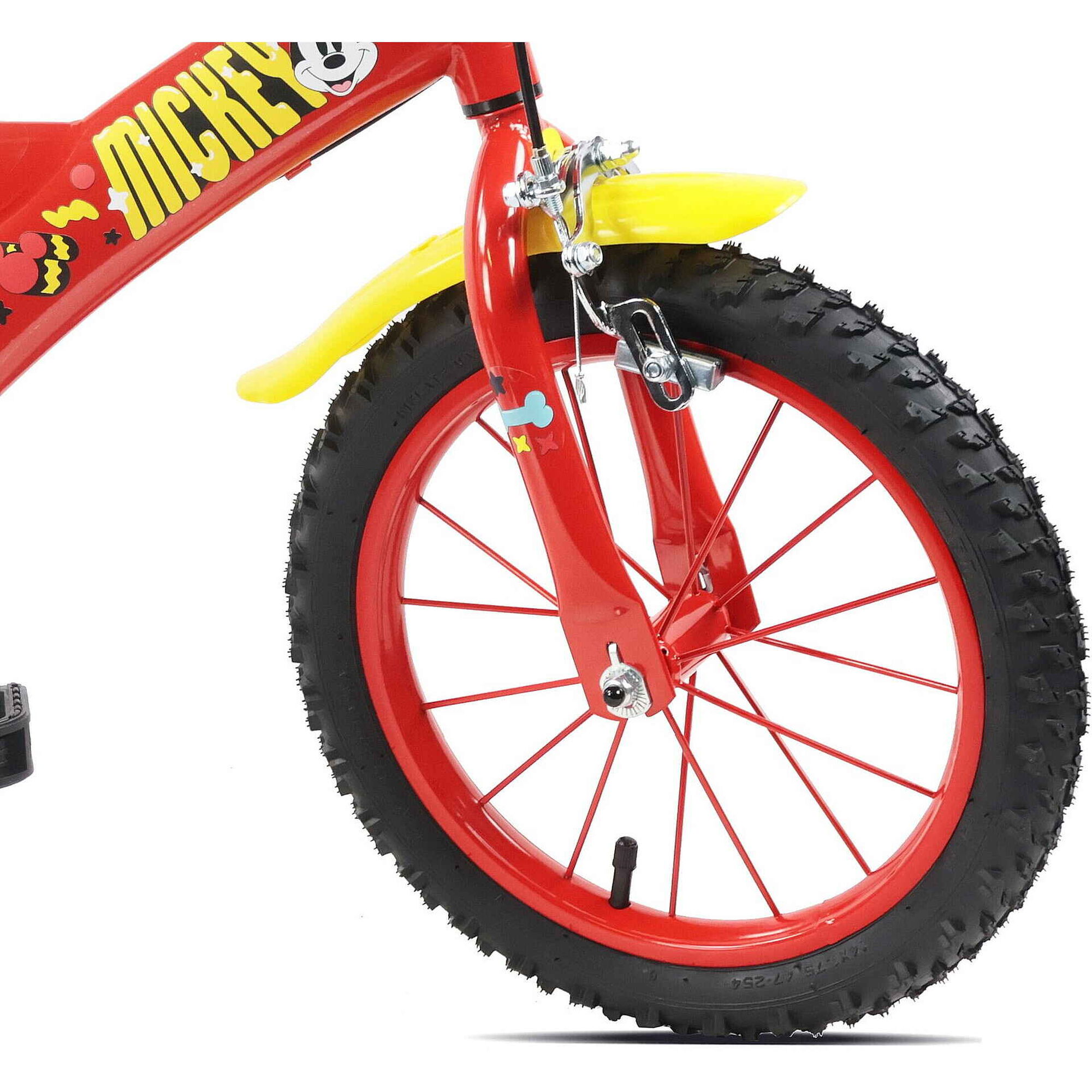 Bicicleta de Crian&ccedil;a 14" 4-6 Anos Mickey