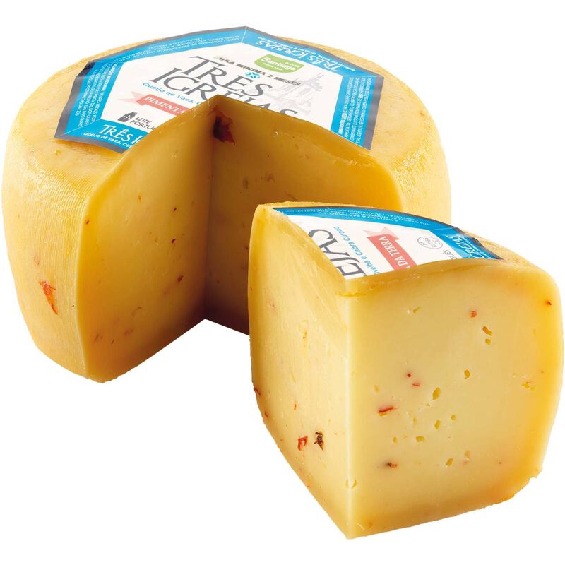 Queijo de Mistura Curado Pimenta da Terra Três Igrejas