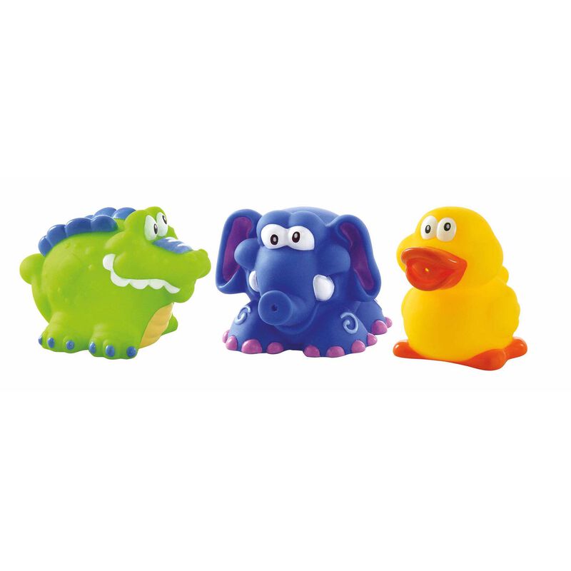 Conjunto 3 Bonecos Banho Nuby