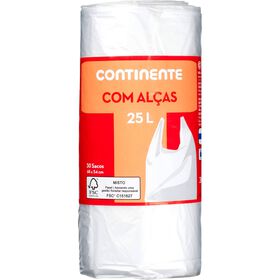 Sacos Lixo com Alças 25 lt