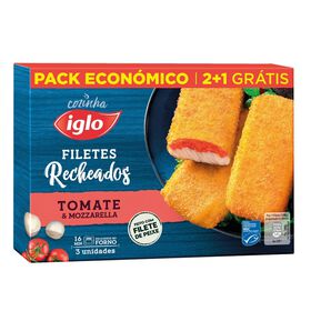 Filetes Recheados Tomate & Mozzarella Filetes Recheados Tomate & Mozzarella