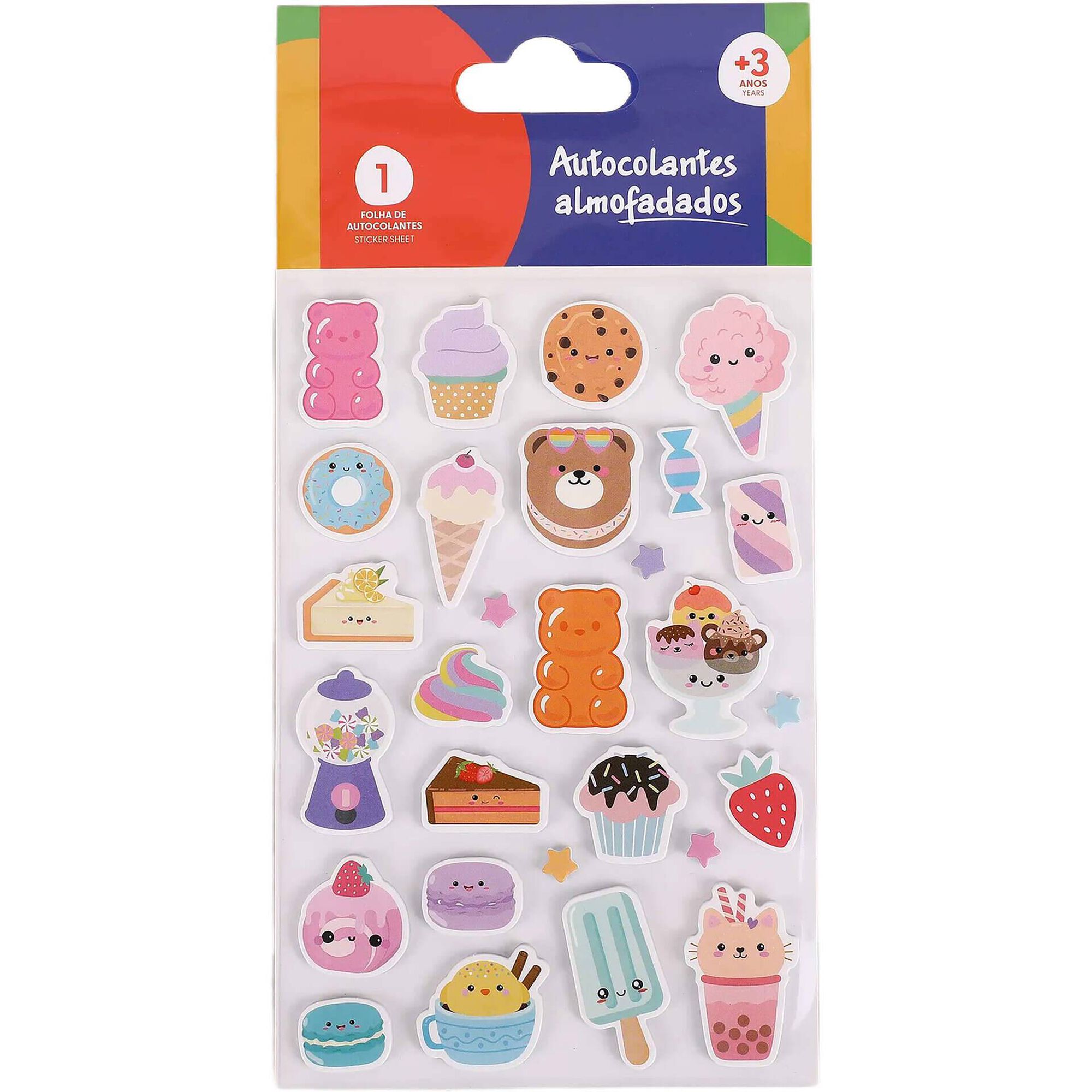 Conjunto de Autocolates Almofadados (v&aacute;rios modelos) Pintura