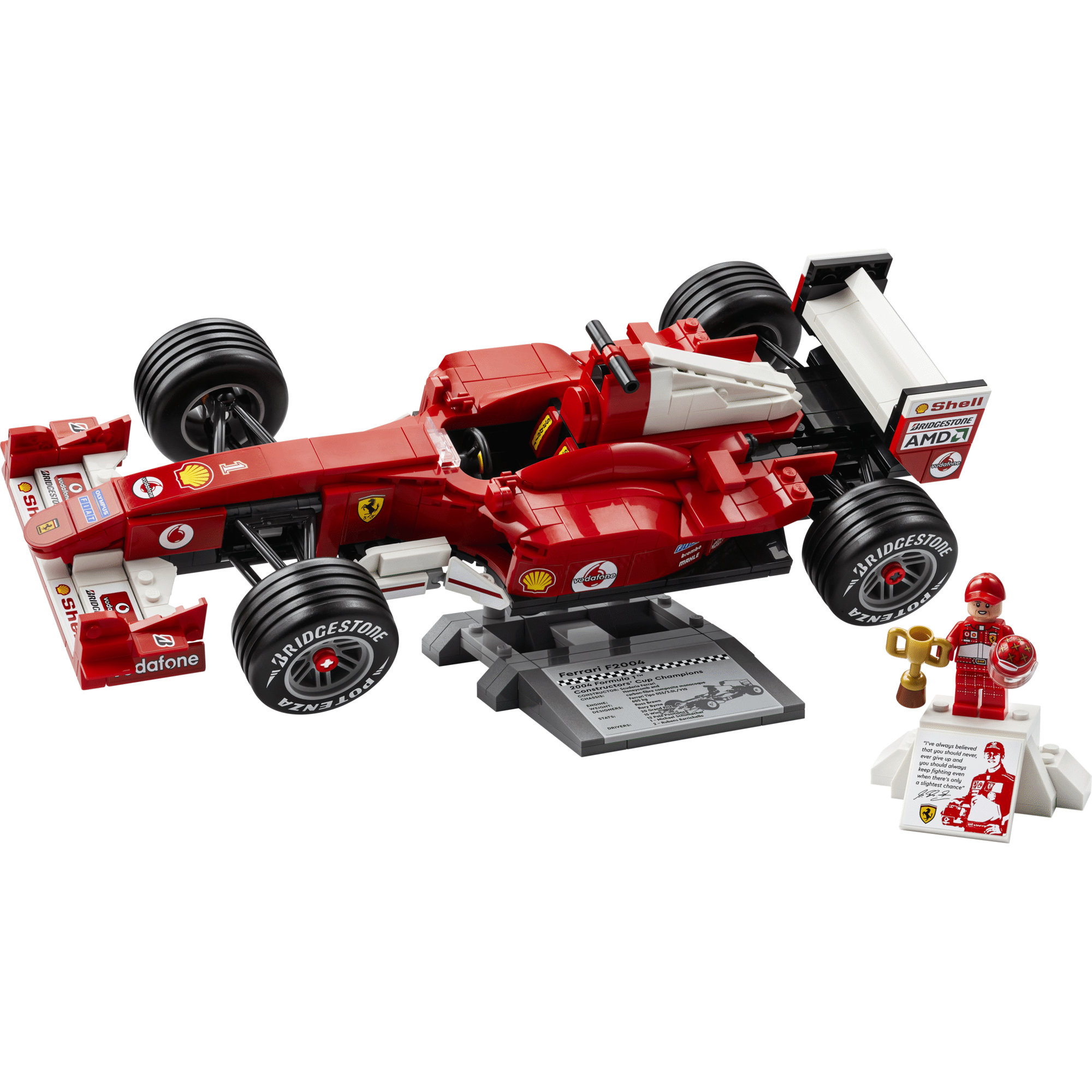 LEGO Icons - Ferrari F2004 e Michael Schumacher - 11375
