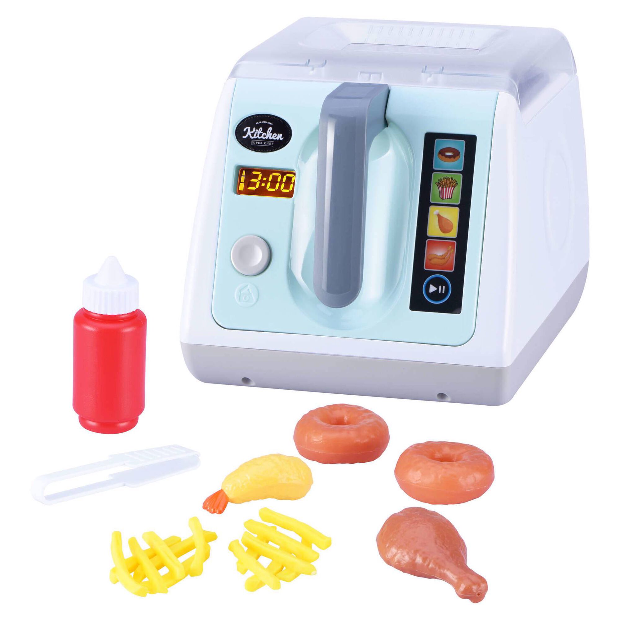 Fritadeira com Acessórios e Comidinhas Fritadeira com Acessórios e Comidinhas