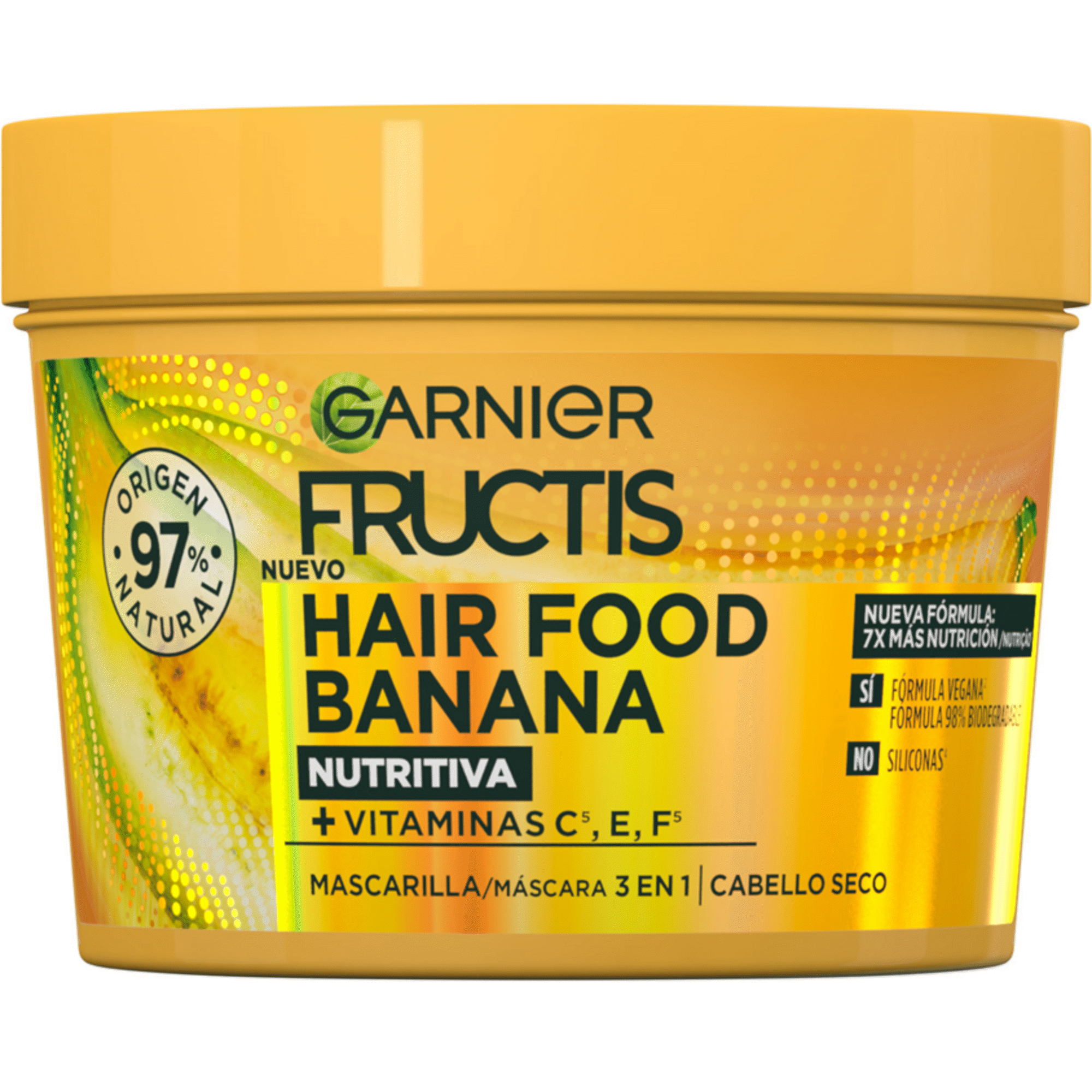 Máscara Cabelo Fructis Hair Food Banana