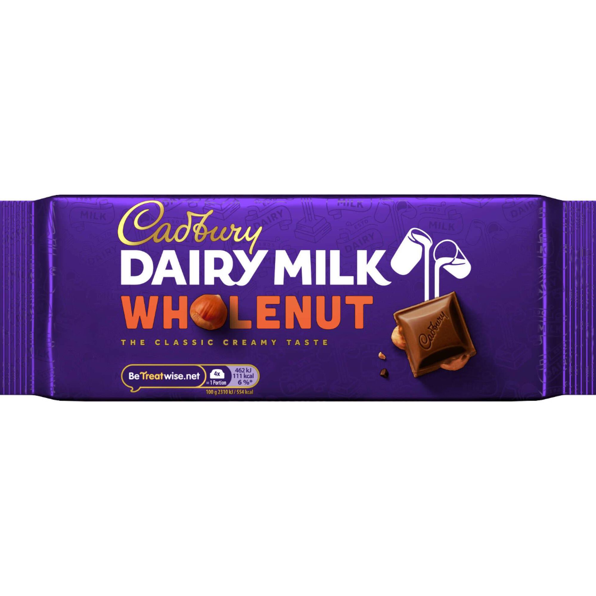 Tablete de Chocolate de Leite e Avel&atilde; Cadbury
