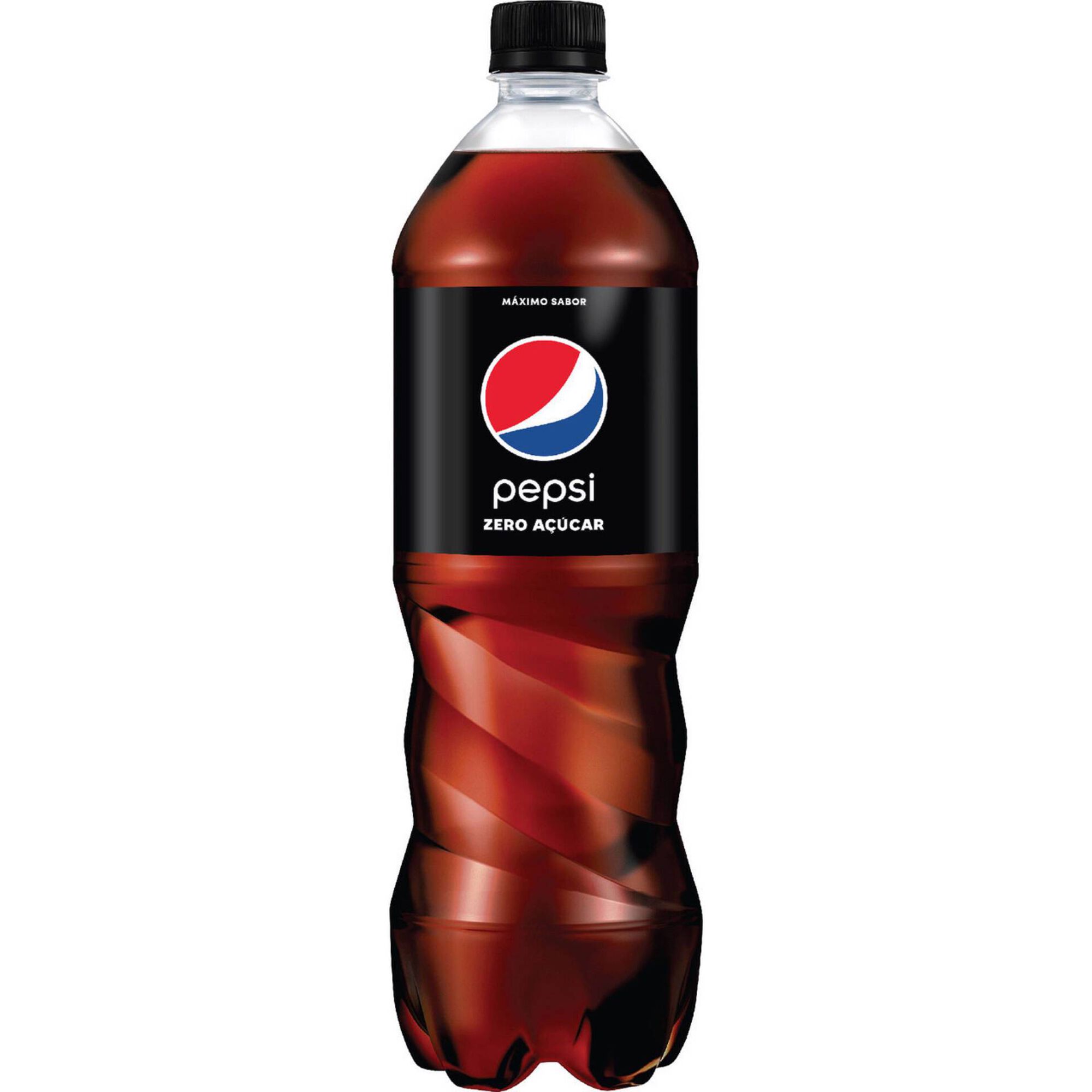 Refrigerante com G&aacute;s Cola Zero A&ccedil;&uacute;car Pepsi