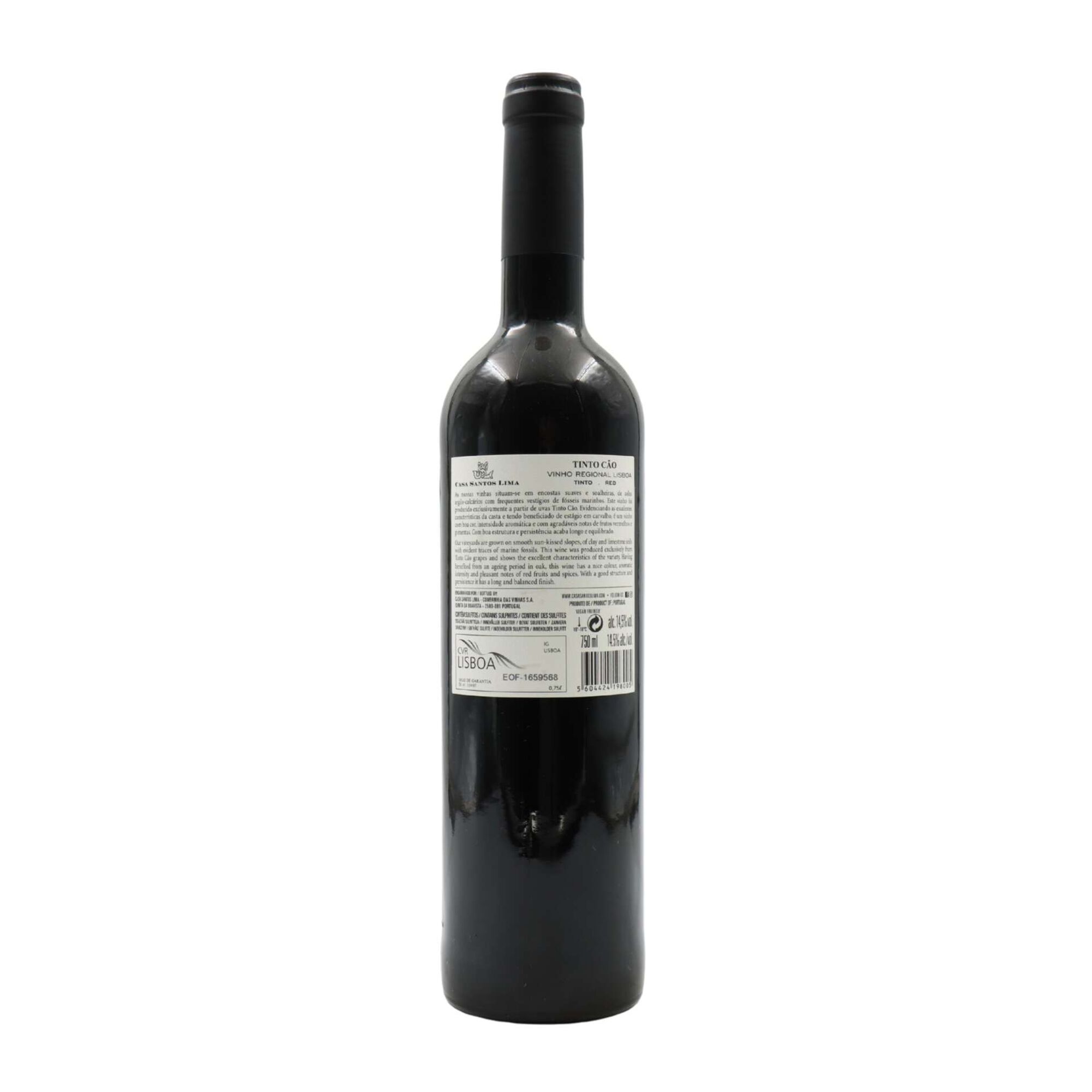 Casa Santos Lima Vinho Tinto C&atilde;o Lisboa Vinho Tinto