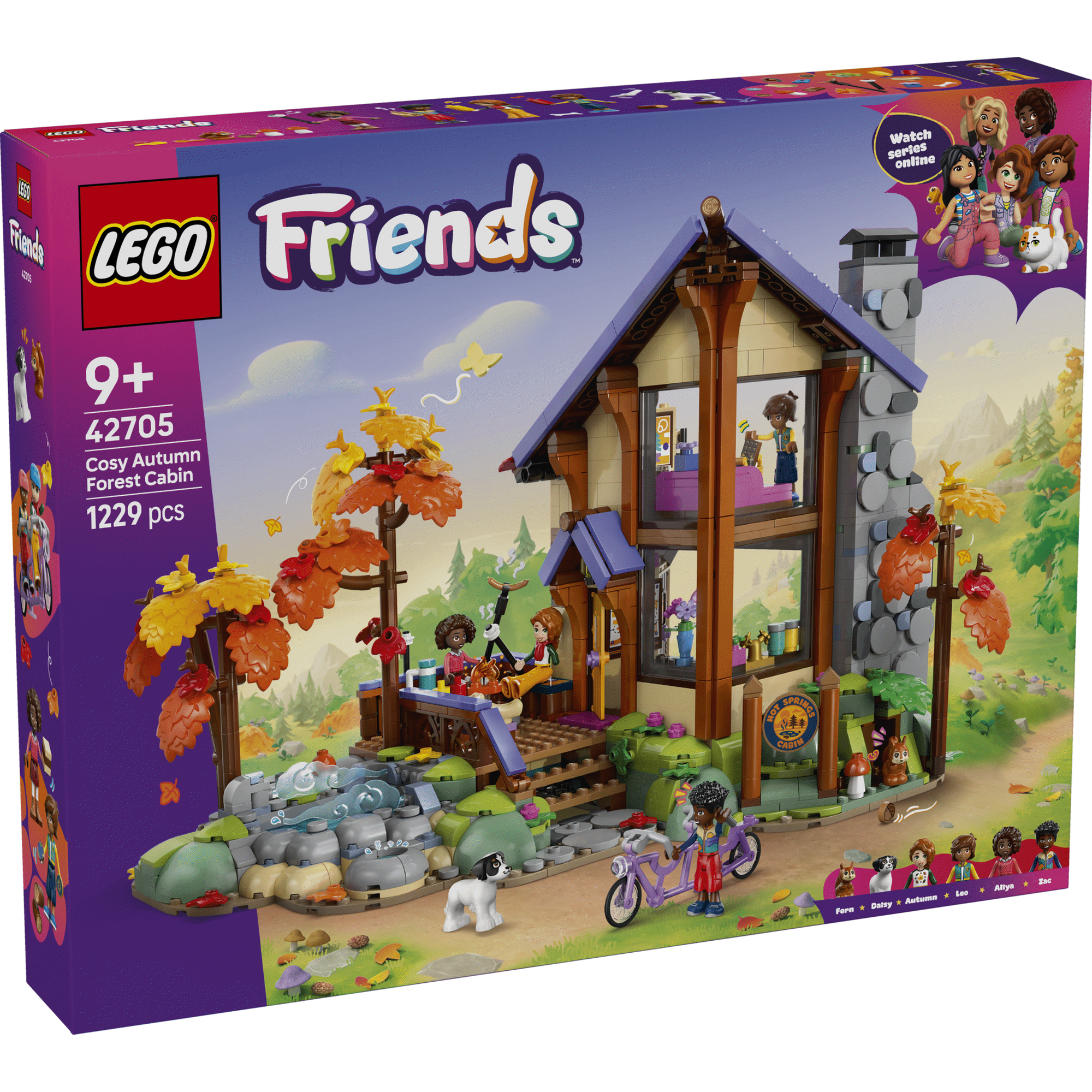 LEGO Friends - Cabana de Outono Aconchegante na Floresta - 42705