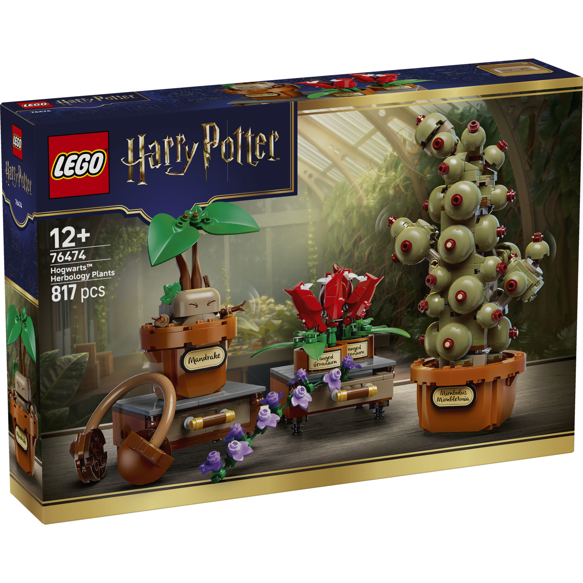 LEGO Harry Potter - Plantas de Herbologia de Hogwarts - 76474