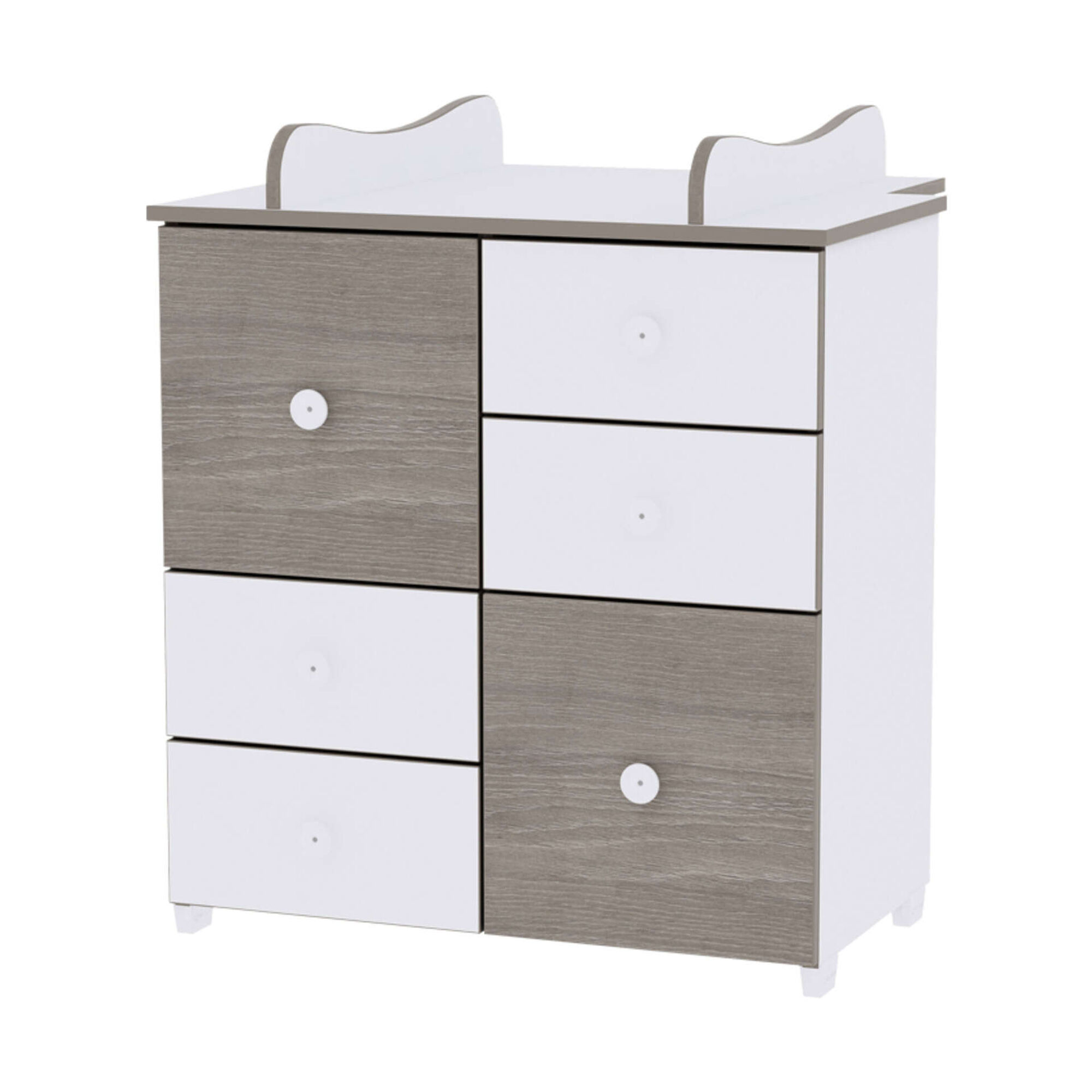 Cómoda Cupboard 83x71x96cm Coffee Cómoda Cupboard 83x71x96cm Coffee