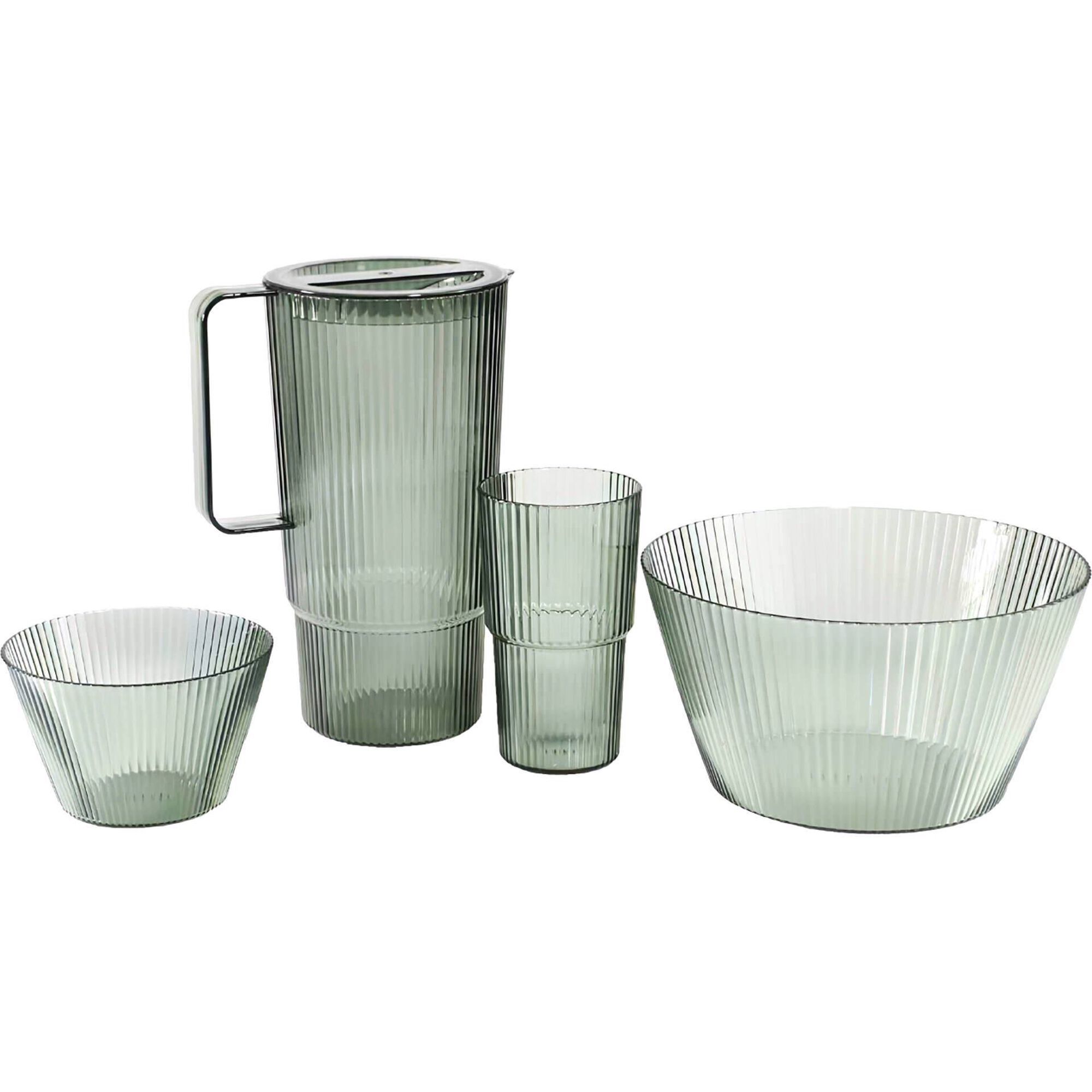 Ta&ccedil;a Pl&aacute;stico Verde Matcha Kasa, Verde, hi-res