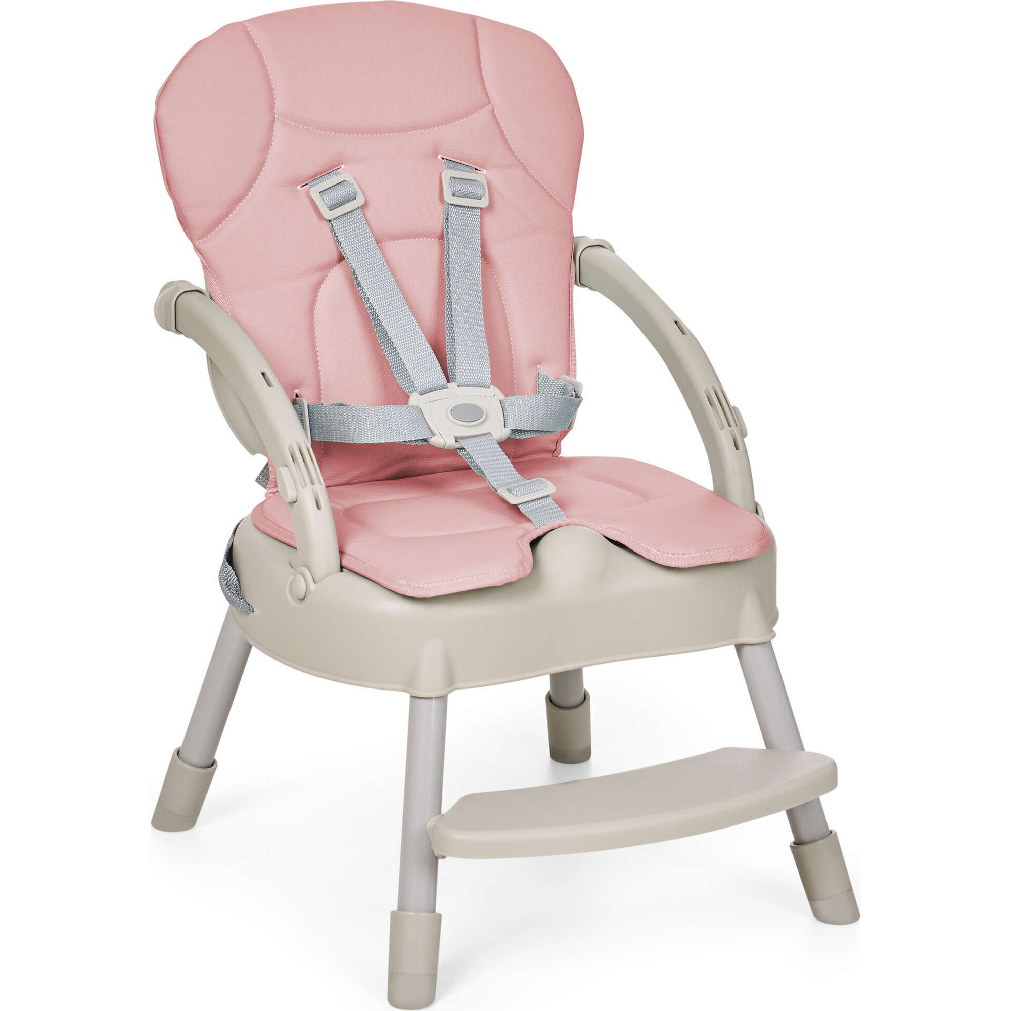 Cadeira de Refei&ccedil;&atilde;o Evolutiva Rosa Belly MS