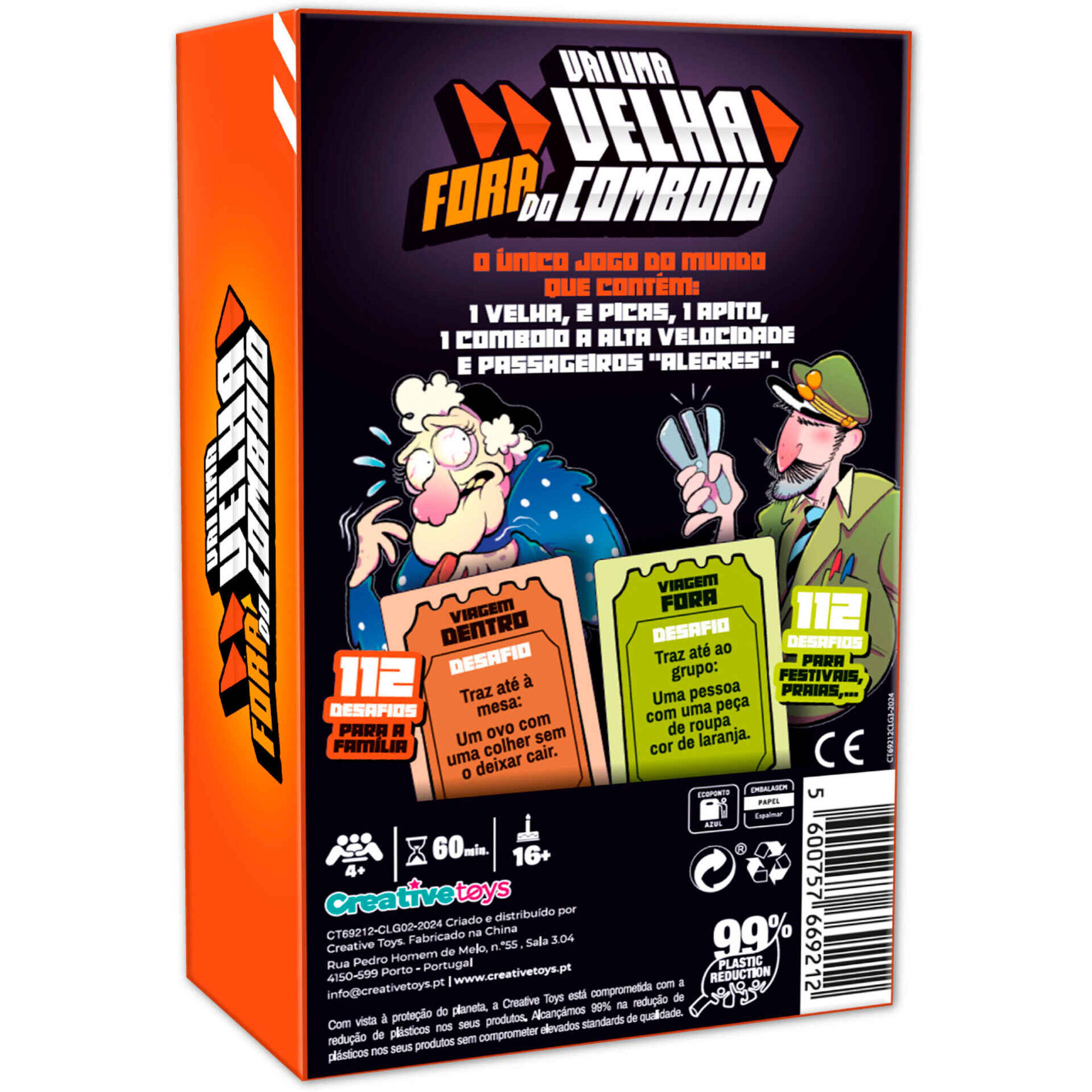 Creative Toys - Jogo Vai uma Velha Fora do Comboio