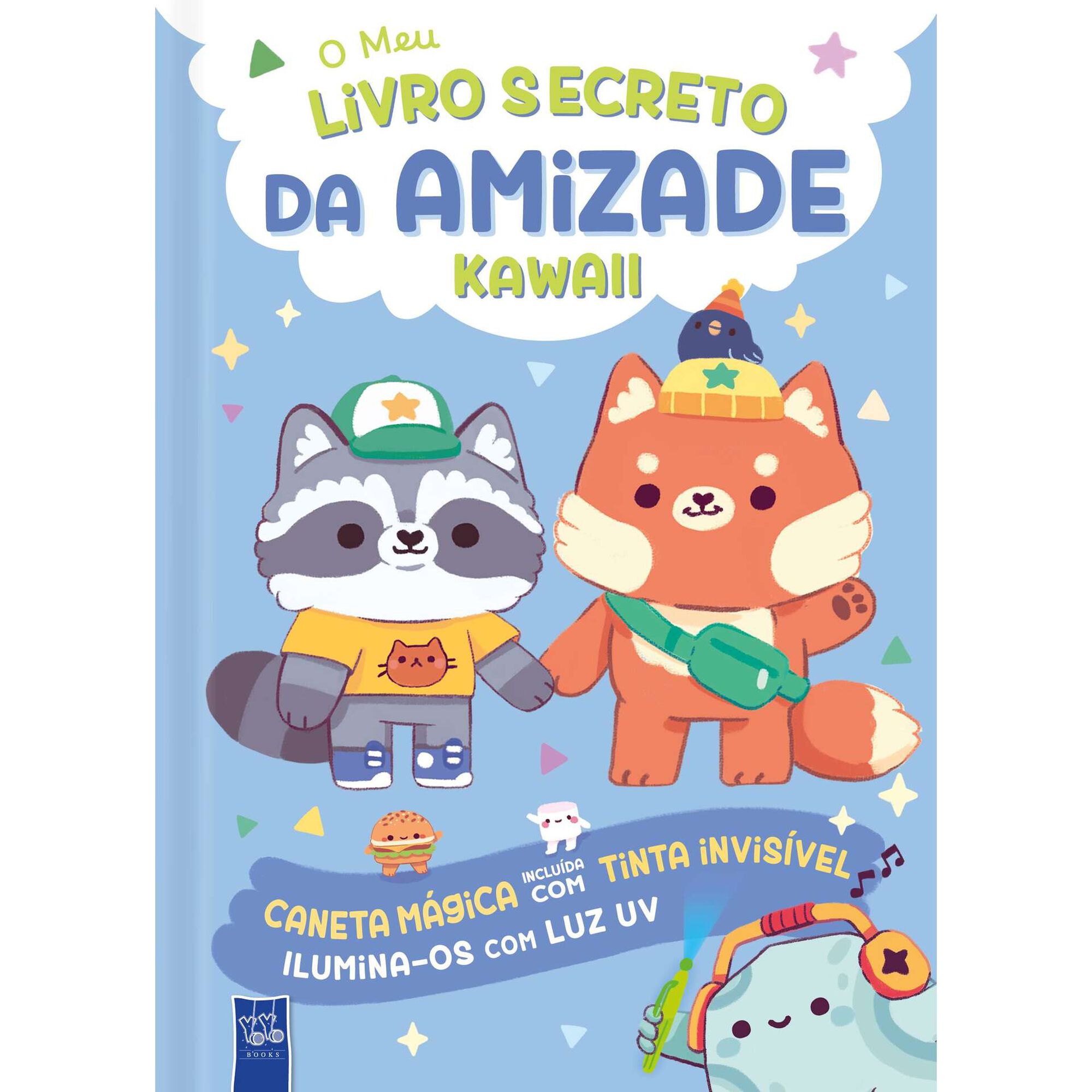 O Meu Livro Secreto da Amizade Kawaii - Azul