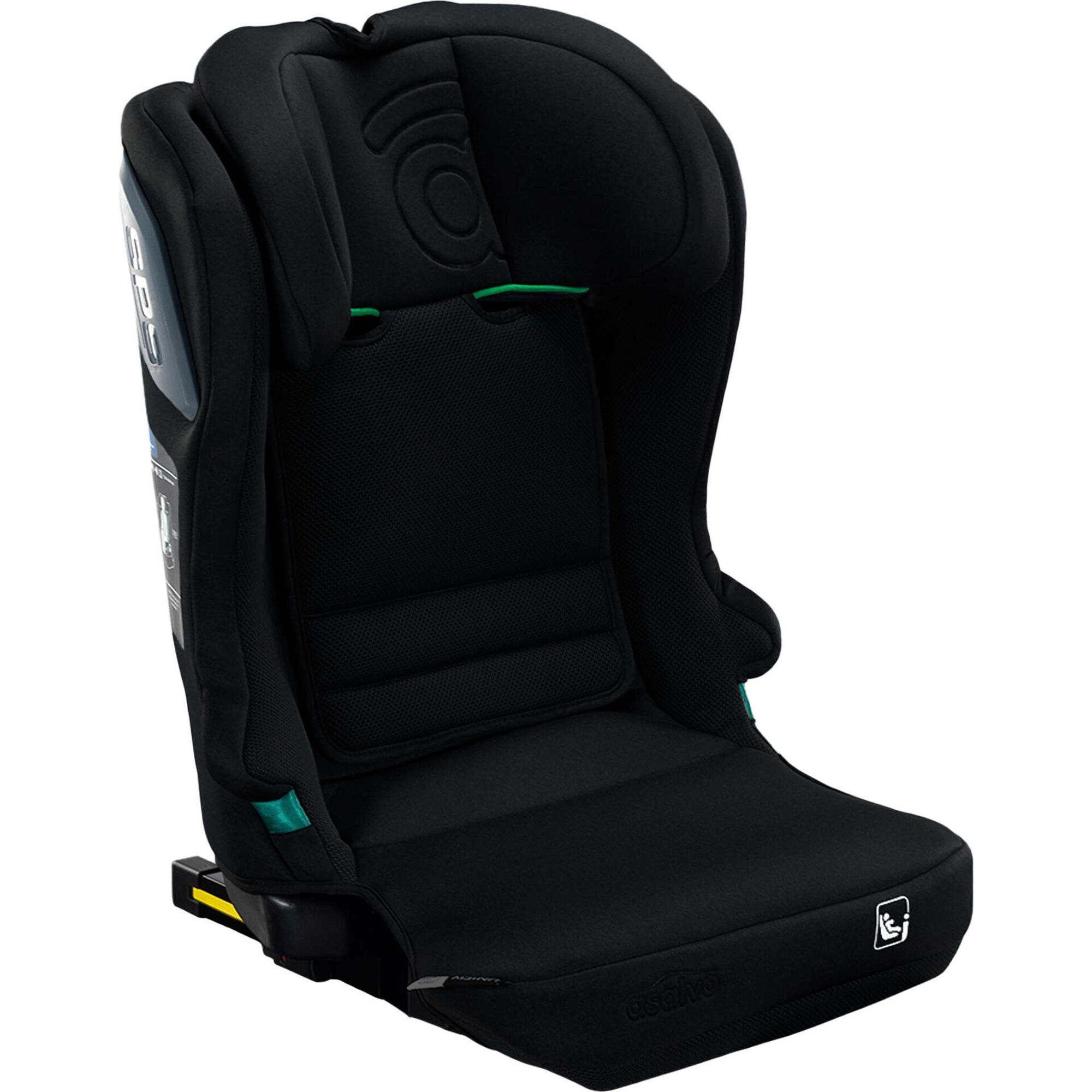 Cadeira Auto I-Size 100-150cm Isofix Preta Unifix Asalvo