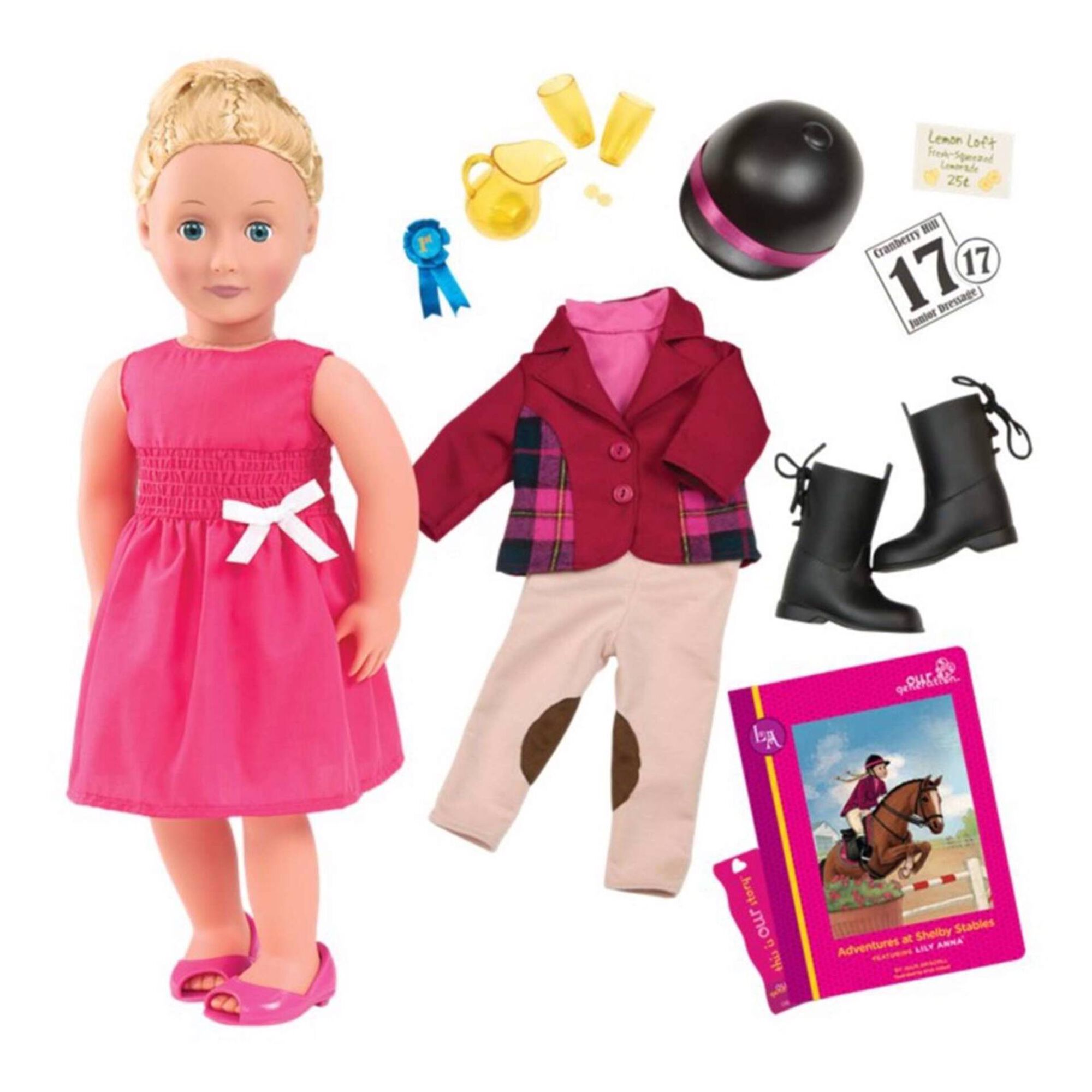 Boneca Lily Anna 45cm Boneca Lily Anna 45cm