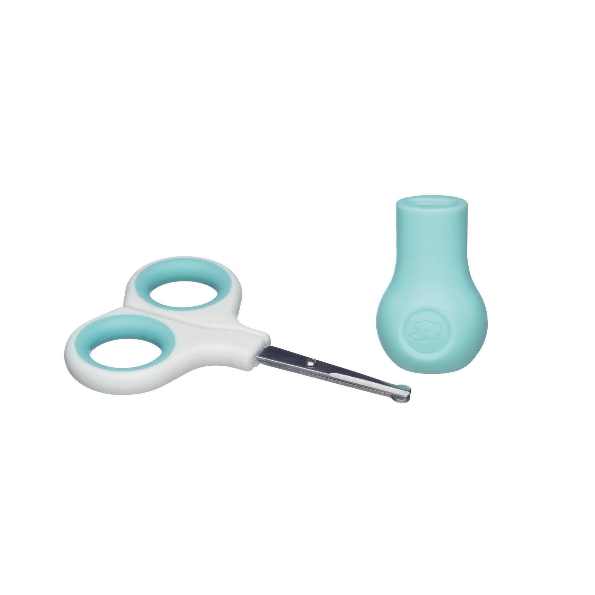 Tesoura com Tampa +0M Azul Tesoura com Tampa +0M Azul