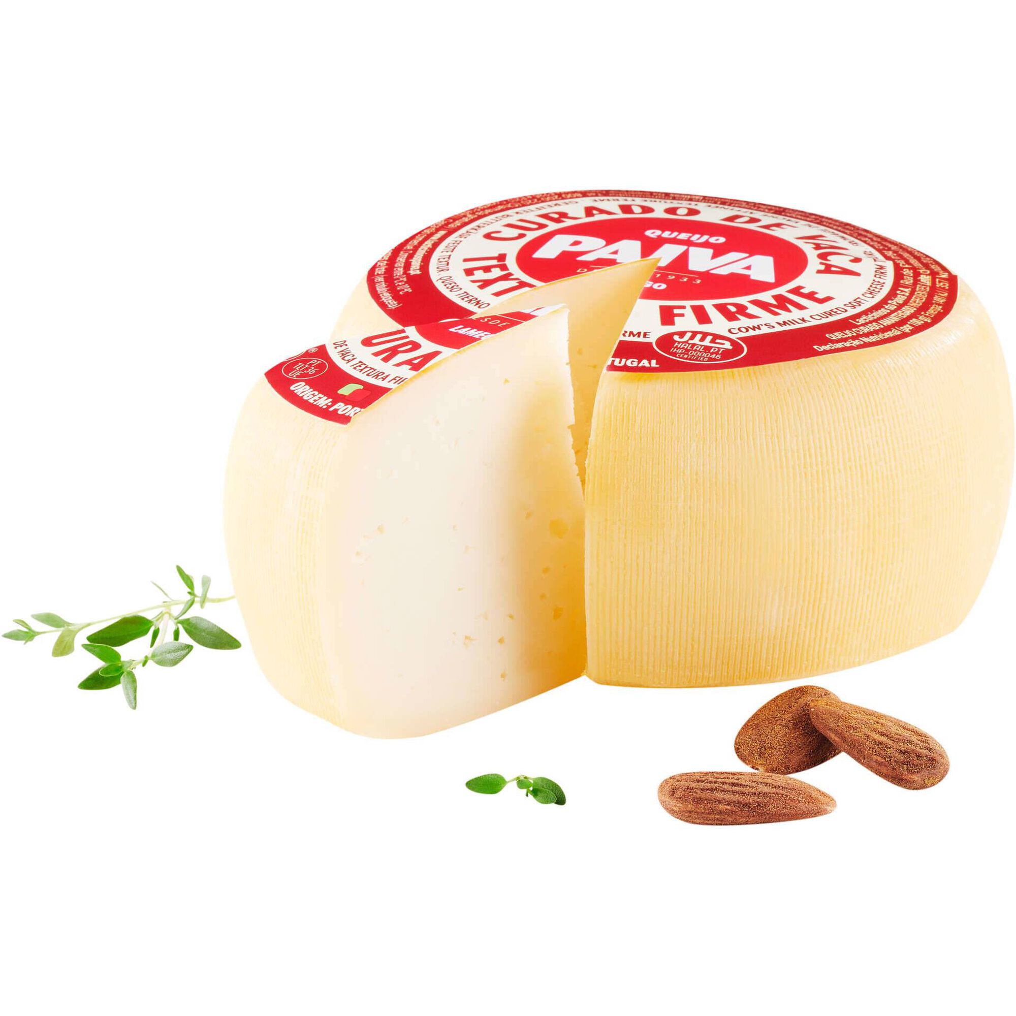 Queijo de Vaca Curado Textura Firme Paiva