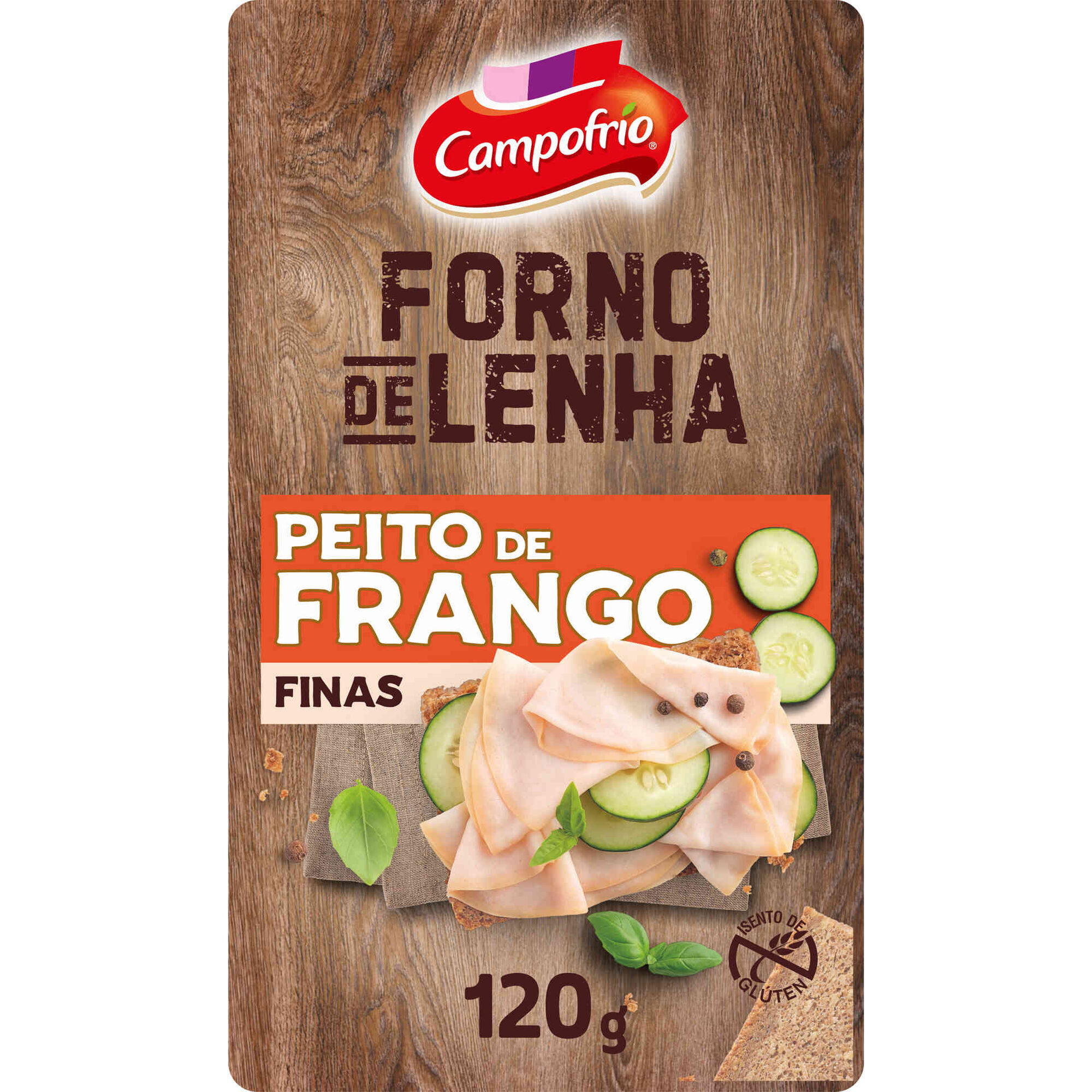 Fiambre de Peito de Frango Forno de Lenha Fatias Finas