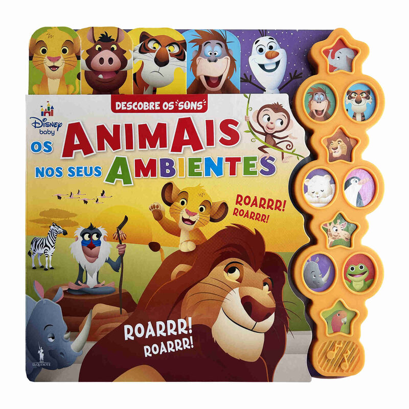Descobre os Sons - Animais nos Seus Ambientes de Disney