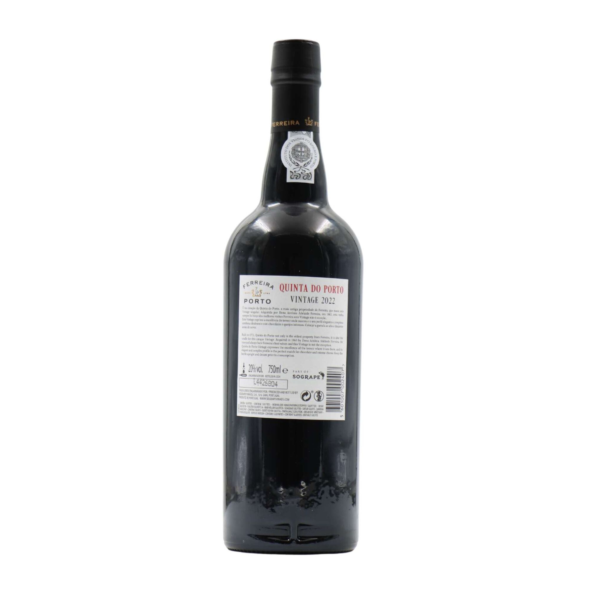 Ferreira Quinta Do Vinho Do Porto Vintage 2022