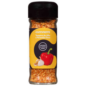 Tempero de Alho e Piment&atilde;o em Frasco Continente