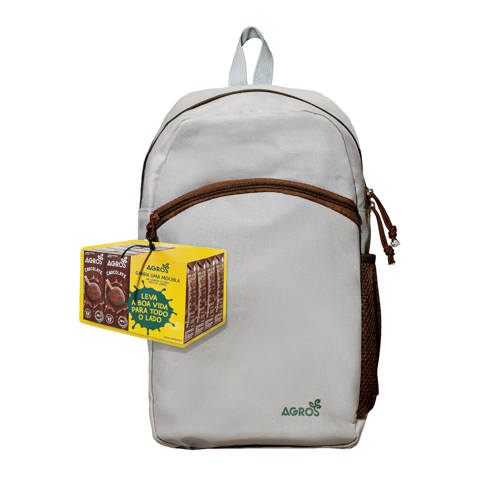 Leite Achocolatado com Mochila