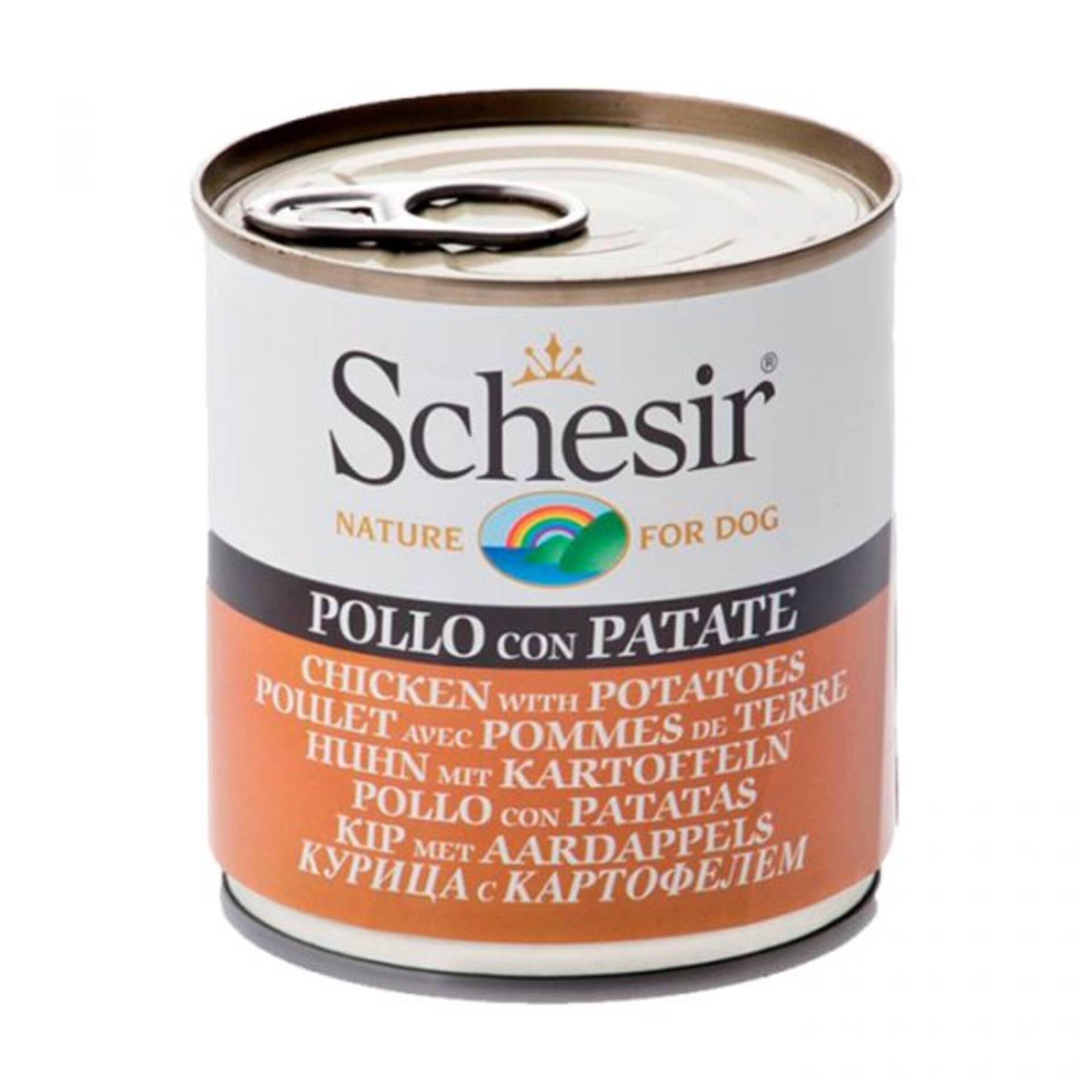 Comida H&uacute;mida para C&atilde;o Frango e Batata Schesir