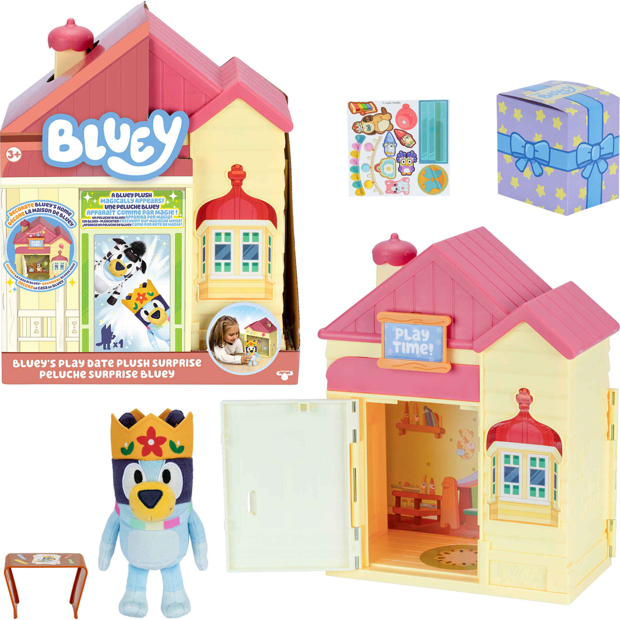 Casa e Peluche Bluey