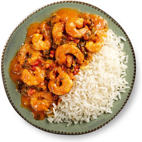 Moqueca de Camarão à Baiana com Arroz Branco