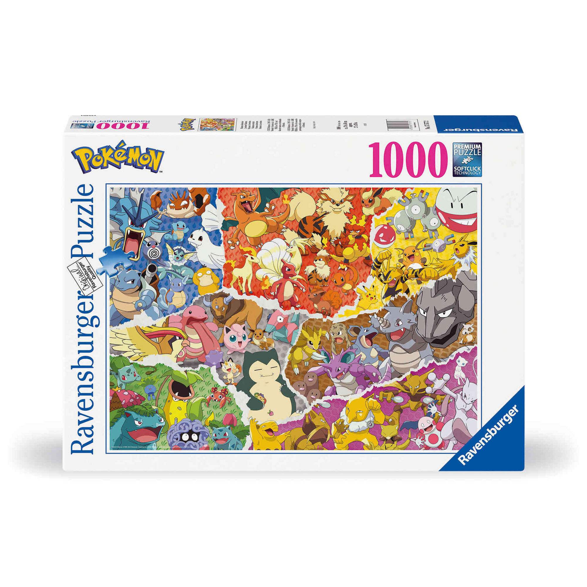 Puzzle Pokémon 1000 Peças