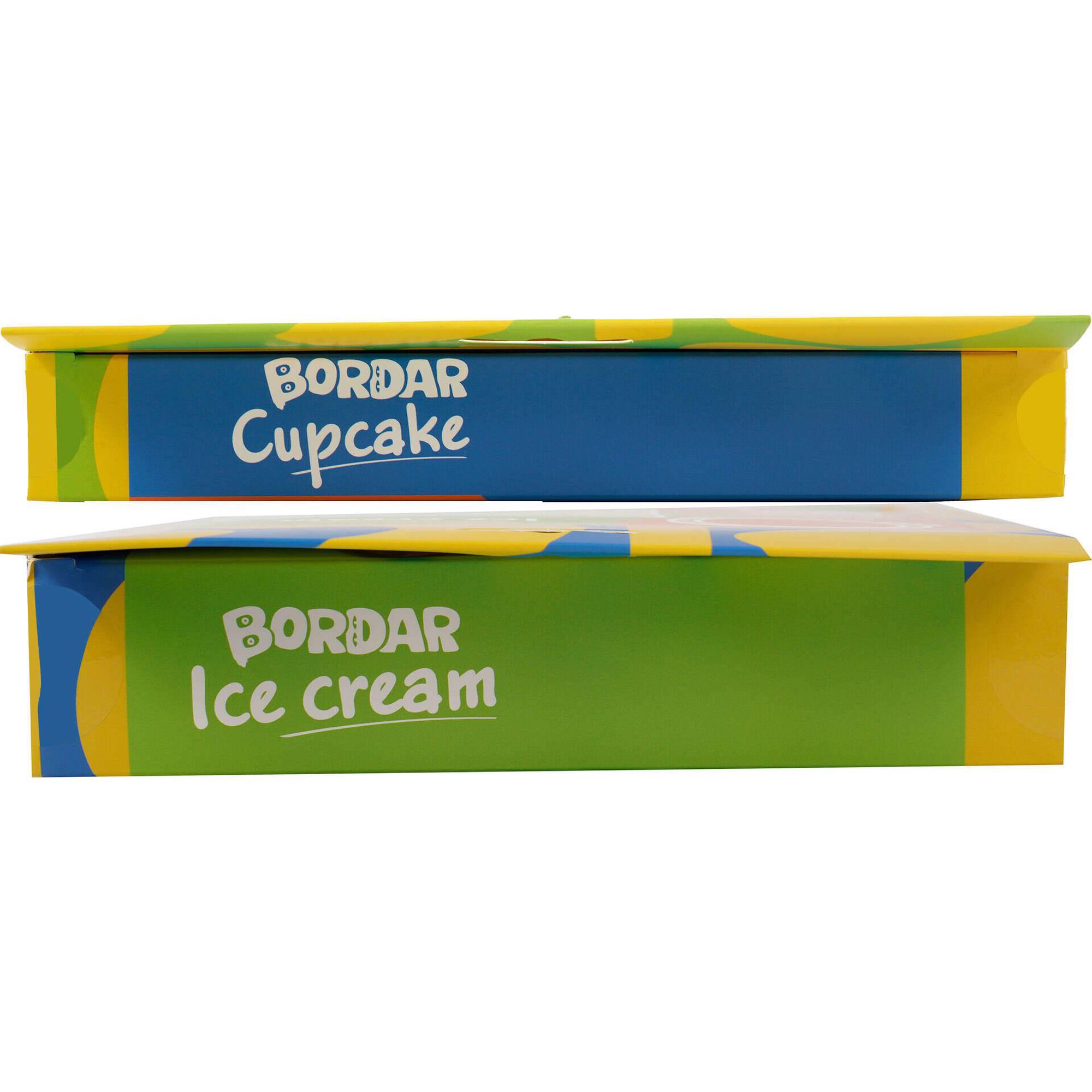 Kit de Bordar Gelado/Cupcake (vários modelos)