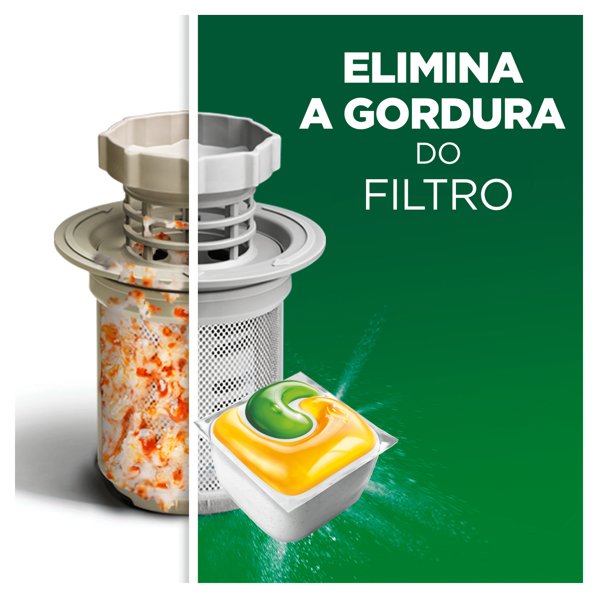 Detergente M&aacute;quina Loi&ccedil;a Pastilhas Original Tudo em 1 Lim&atilde;o Fairy