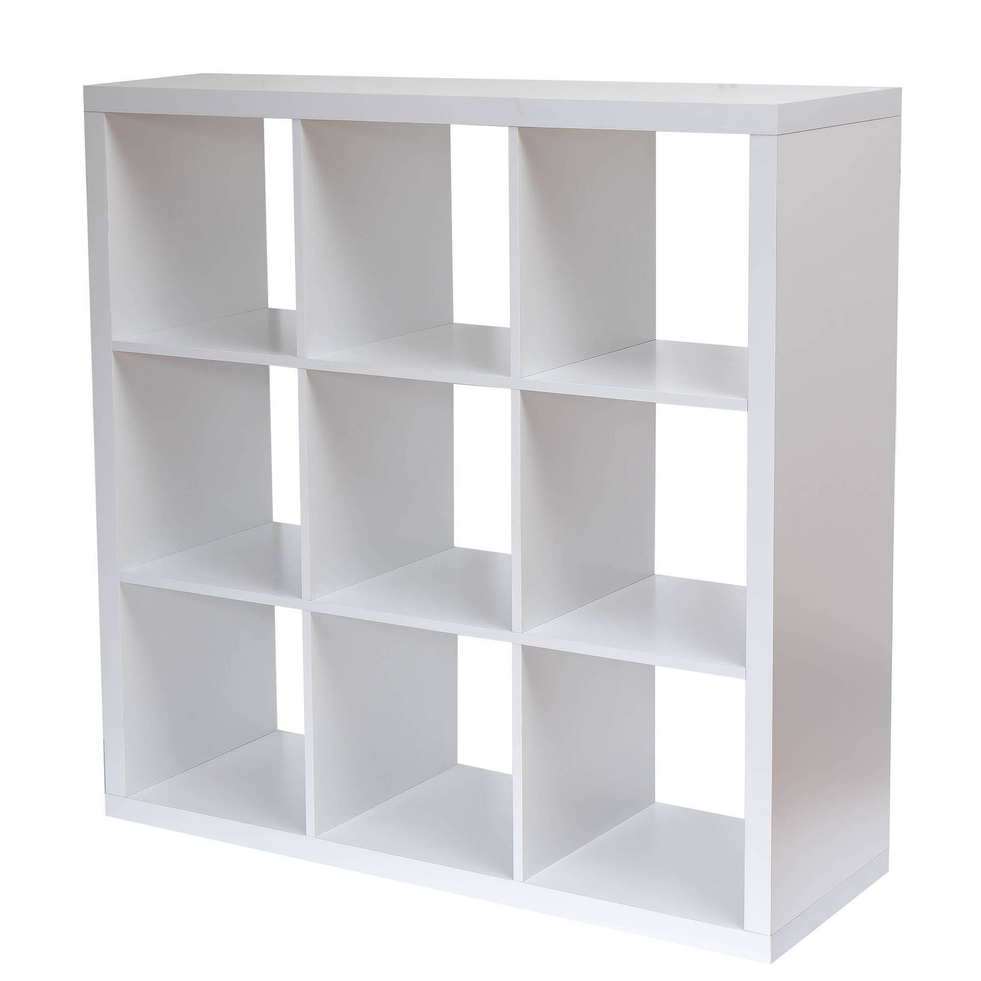 Estante 3x3 Cubos 111x39x111cm Branca Kasa