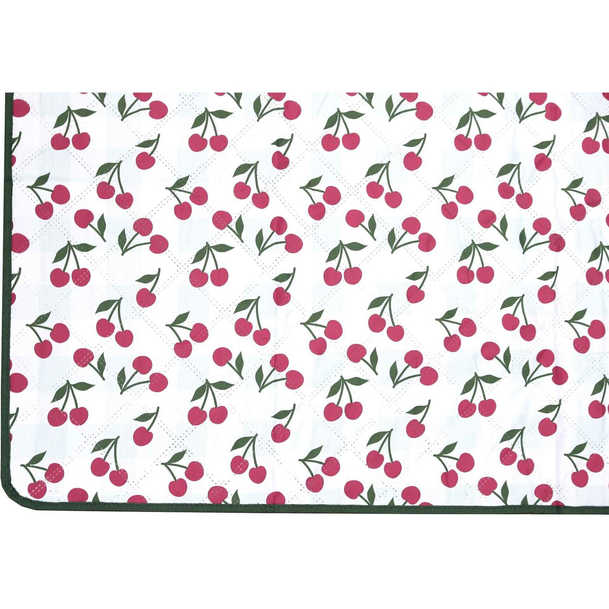 Manta Piquenique 170x130cm Cerejas Kasa